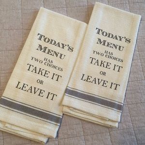 Brand New Kitchen Towels!!!